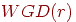 WGD(r)