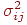 \sigma_{ij}^{2}