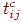 t_{ij}^{c}