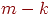 m-k