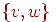 \{v,w\}