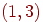 (1,3)