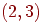 (2,3)