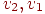 v_{2},v_{1}