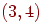 (3,4)