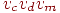 v_{c} v_{d} v_{m}