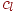 c_{l}